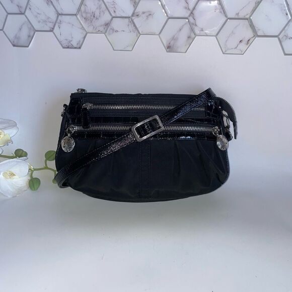 Brighton Black Crossbody Bag - Picture 1 of 10